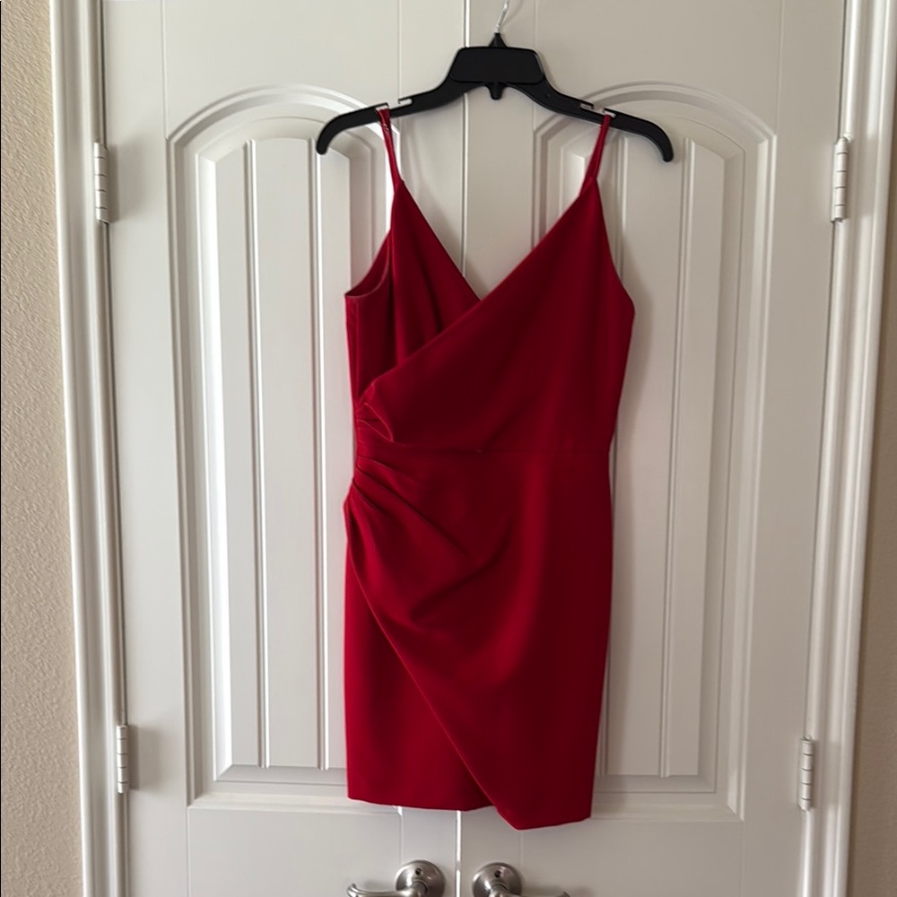 Red Semi-Formal Cocktail Dress